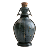 3D Rendering of a Magic Potion Bottle Transparent Background png