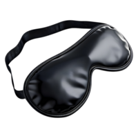 3D Rendering of a Eyes Sleeping Mask on Transparent Background png