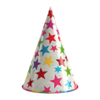 3D Rendering of a Party hat Transparent Background png