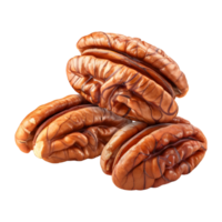 3D Rendering of a Walnuts Transparent Background png