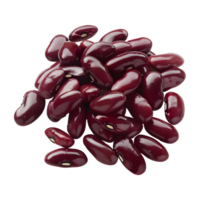 3D Rendering of a Red Beans Transparent Background png