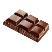 3d le rendu de une plaine Chocolat transparent Contexte png