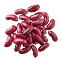 3D Rendering of a Red Beans Transparent Background png