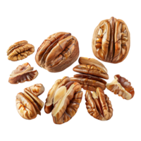 3D Rendering of a Walnuts Transparent Background png