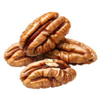 3d representación de un nueces transparente antecedentes png