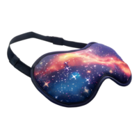 3D Rendering of a Eyes Sleep Mask on Transparent Background png