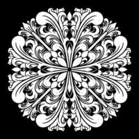 Luxury ornament floral Illustration vector