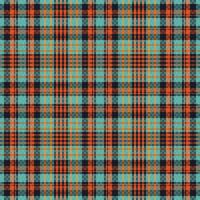 Tartan plaid pattern with texture. vector