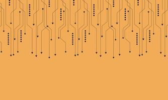 Circuit board on background. vector