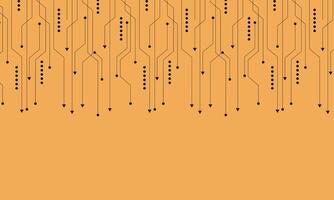Circuit board on background. vector