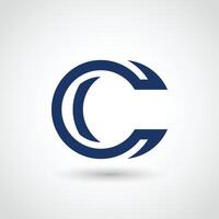 Letter C logo design template vector