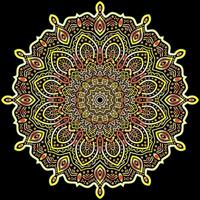 mandala Arte para diseño Clásico decoración, libro Portada,motivo,étnico diseño, ornamento, fondo vector