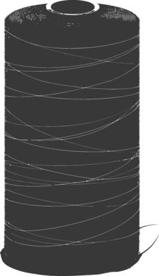 Silhouette Sewing thread roll black color only