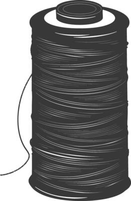 Silhouette Sewing thread roll black color only