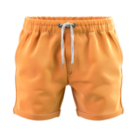 3D Rendering of a Man Shorts on Transparent Background png