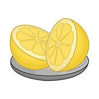 illustration of lemon vector