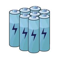 illustration of battery vector