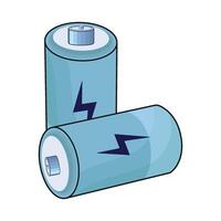 illustration of battery vector