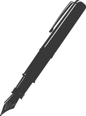 Silhouette fountain pen black color only