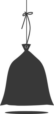 Silhouette tea bag black color only