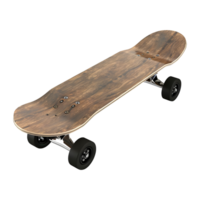 di legno skateboard su trasparente sfondo png