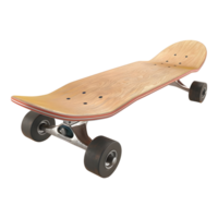 Wooden Skateboard on Transparent background png