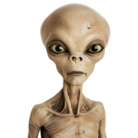 Horror Alien Standing on Transparent background png