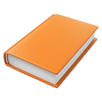 solide Couleur livre pour maquette sur transparent Contexte png