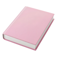 solide kleur boek voor mockup Aan transparant achtergrond png