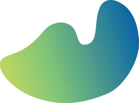 Abstract gradient shape modern minimalistic element vector