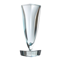 vidro troféu em transparente fundo png