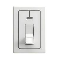 White Switch Board on Transparent background png