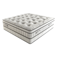 doux lit matelas sur transparent Contexte png