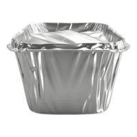 aluminium beschikbaar plastic doos Aan transparant achtergrond png