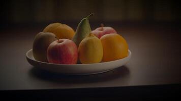 gezond voeding fruit met vitamines en antioxidanten video