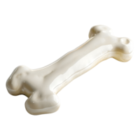 White Dog Bone on Transparent background png