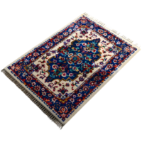 3d renderen van een bidden mat voor moslims Aan transparant achtergrond png