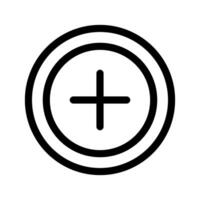más icono símbolo diseño ilustración vector