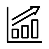 Bar Chart Icon Symbol Design Illustration vector