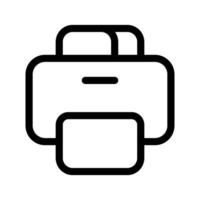 impresora icono símbolo diseño ilustración vector