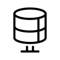 base de datos icono símbolo diseño ilustración vector