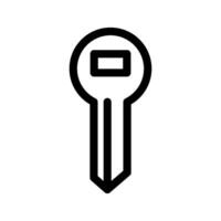 llave icono símbolo diseño ilustración vector