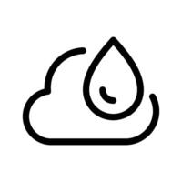 lloviendo icono símbolo diseño ilustración vector