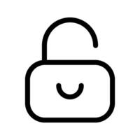 Padlock Icon Symbol Design Illustration vector