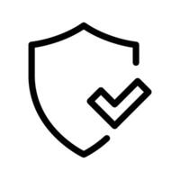 proteger icono símbolo diseño ilustración vector