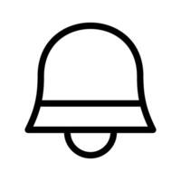 campana icono símbolo diseño ilustración vector