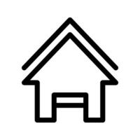 hogar icono símbolo diseño ilustración vector