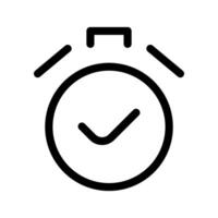 Clock Icon Symbol Design Illustration vector