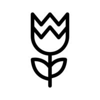Rosa icono símbolo diseño ilustración vector