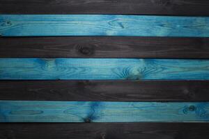 Dark blue wood background photo
